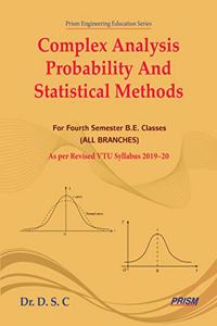 Complex Analysis Probability and Statistical Methods for 4th Semester B.E. Classes