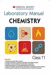 Oswaal CBSE Lab Manual Chemistry Class 11 (For 2022 Exam)