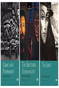 World's Greatest Original Classics : Crime and Punishment, The Brothers Karamazov and The Idiot (Bundle of 3 Books) Unabridged Classics (Classics book set)