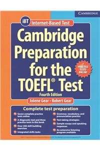 Cambridge Preparation for the TOEFL Test Book with Online Practice Tests and Audio CDs (8) Pack