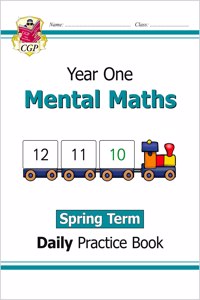 KS1 Mental Maths Year 1 Daily Practice Book: Spring Term