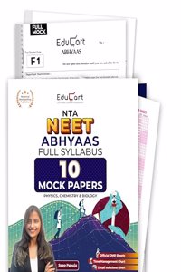 Educart NEET Abhyaas Mock Papers 2024 Booklets (Full Syllabus Mocks)