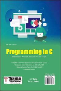 Programming in C Anna University R21 (SEM II / CSE/IT - CS3251)