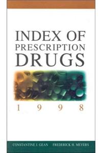 Index of Prescription Drugs 1998