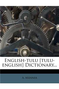 English-tulu [tulu-english] Dictionary...