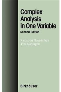 Complex Analysis in One Variable