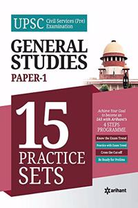 UPSC 15 Practice Sets General Studies Paper 1 2020 (Old edition)