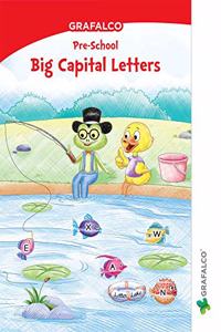 Navneet Grafalco -Pre School Big Capital Letter Jr. Kg. | English | Pre School Book |