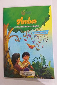 Indiannica Learning's Amber A Multi-Skill Course in English Workbook Class 4