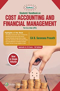 Students? Handbook on Cost Accounting and Financial Management: Padhuka CA IPCC
