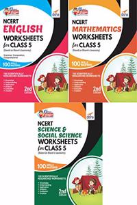 Perfect Genius NCERT English, Mathematics, Science & Social Science Worksheets for Class 5 (based on Bloom's taxonomy) 2nd Edition