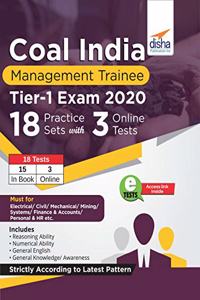 Coal India Management Trainee Tier I Exam 2020 - 18 Practice Sets with 3 Online Tests