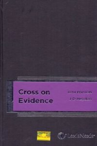 Cross on Evidence (Indian Reprint)