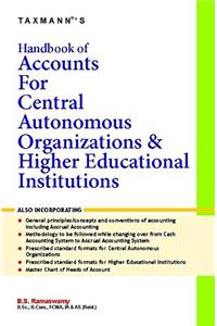 Handbook of Accounts for Central Autonomous Organizations & Higher Educational Institutions