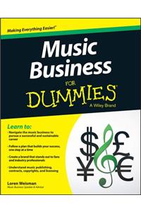 Music Business For Dummies