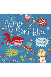 Super Scribbles Boys Doodle Book