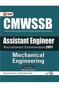 CMWSSB Chennai Metropolitan Water Supply and Sewerage Board Mechanical Engineering (Assistant Engineer) 2017