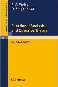 Functional Analysis and Operator Theory