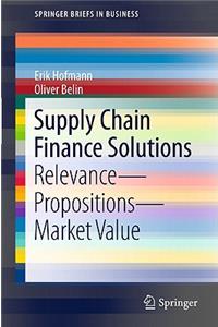 Supply Chain Finance Solutions