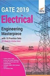 GATE 2019 Electrical Engineering Masterpiece with 10 Practice Sets (6 in Book + 4 Online)