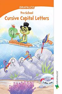 Navneet Grafalco Cursive Capital Letter Sr. Kg. | English | Pre School Book |