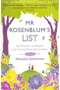 Mr Rosenblum's List: or Friendly Guidance for the Aspiring Englishman