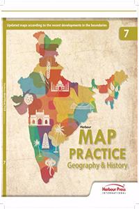 Atlas Geo & His Class 7 | Harbour | Map | 2020 [Paperback] Pc Goel