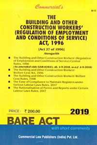 The Building and Other Construction Workers' (Regulation of Employment and Conditions of Services Act,1996 (Act 27 of 1996) 2019