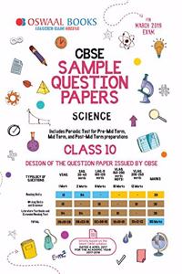 Oswaal CBSE Sample Question Paper Class 10 Science (For March 2019 Exam) Old Edition (Old Edition)