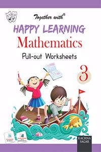 Happy Learning Pullout Worksheets Mathematics for Class 3