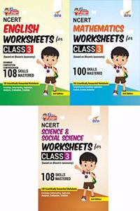 Perfect Genius NCERT English, Mathematics, Science & Social Science Worksheets for Class 3 (Based on Bloom's Taxonomy)