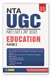 NTA UGC NET | SET | JRF 2023 Education Paper 2 : Includes June & March 2023 Solved Question Papers