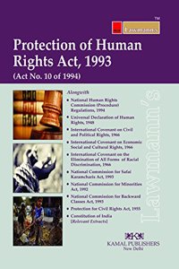 Protection of Human Rights Act, 1993 (Lawmann's Series)