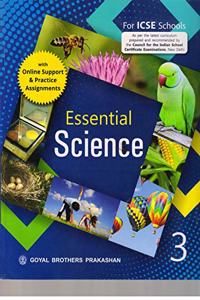 ESSENTIAL SCIENCE FOR ICSE SCHOOL 3 2020-21