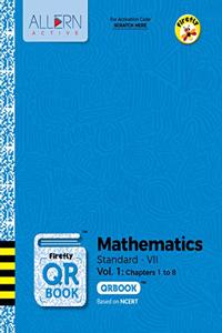 CBSE Board Std. 7 QR Book - Mathematics | Firefly | New Technology | Powered by Virtual Teachers Available 24x7 | Set of 2 books