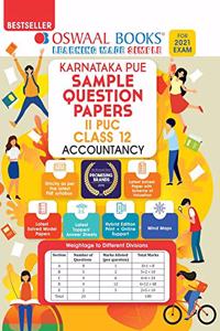 Oswaal Karnataka PUE Sample Question Papers II PUC Class 12 Accountancy Book (For 2021 Exam) (7 Star)