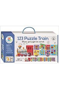 Building Blocks 123 Puzzle Train