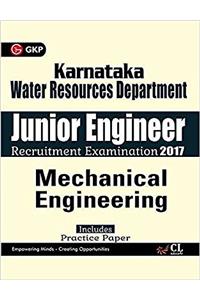 Karnataka Water Resources Department Junior Engineer Mechanical Engineering 2017