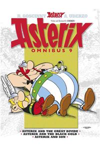 Asterix: Asterix Omnibus 9: Asterix and the Great Divide, Asterix and the Black Gold, Asterix and Son