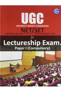 UGC NET/SET Lectureship Exam. (Paper-1 Compulsory)