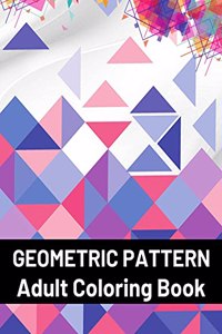 Geometric Pattern Adult Coloring Book