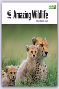 WWF Amazing Wildlife Square Wall Calendar 2023