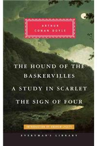 Hound of the Baskervilles, a Study in Scarlet, the Sign of Four: Introduction by Andrew Lycett