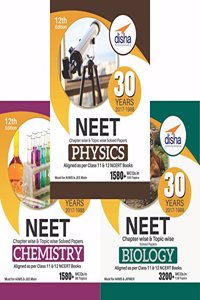30 Years NEET Chapter-wise & Topic-wise Solved Papers (PCB) (2017 - 1988)SET OF 3 BOOKS
