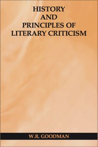 History and Principles of Literary Criticism