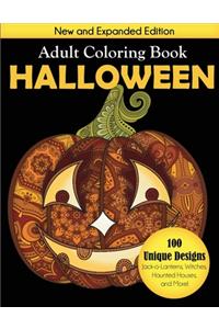 Halloween Adult Coloring Book