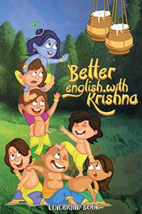 Better English With Krishna -: Colouring book