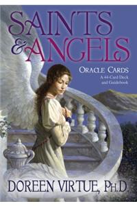 Saints & Angels Oracle Cards: A 44-card Deck with Guidebook