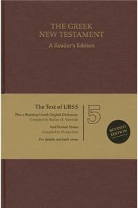 UBS 5th Revised Greek New Testament Reader's Edition