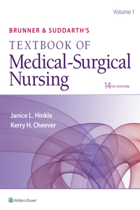 Brunner's Textbook of Medical-Surgical Nursing 14th Edition + Sg + Handbook + Clinical Handbook Package